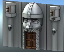 Wargame Guard At Gate