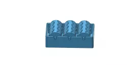 Wheeler liquid soap container