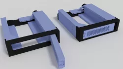 3.5" HDD trayless hotswap bay