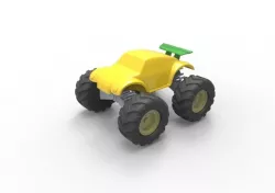3D Buggy Monster truck