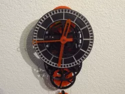 3D printed mechanical Clock with Anchor Escapement