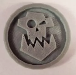 40mm X 4mm Token - Marker of Orc 40K Bits