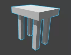 A simple table