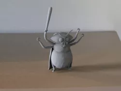 Abraham, the mutant moth from "Marvin and the Moths"
