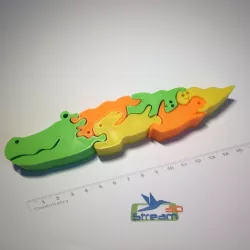 Alligator 3D puzzle