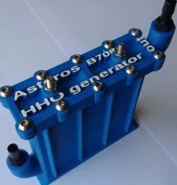 Asteros B708a 3d printed Hydrogen Generator