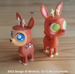 Baby Deer - by Minikim