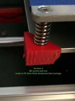 Bed Leveling Corner