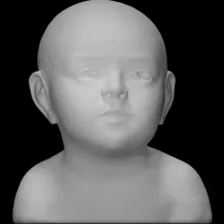 Bust of a child
