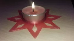 Candle holder for scented candles