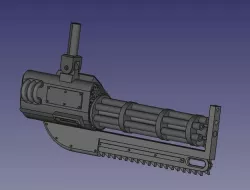Chainsaw Gun inspired by Warhammer