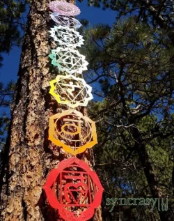 Chakra snowflakes!