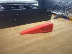 Customized Firefighter Wedge - Pat