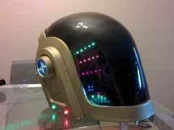 Daft Punk Guy Manuel Helmet (wearable)