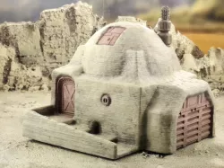 Desert Sci-Fi Buildings