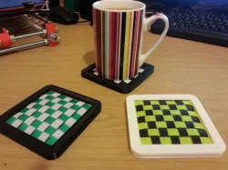 Designer drinks coaster