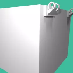Desktop Food Trash Bin