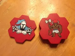 Dice box - D&D/Minotaur/Paladin