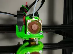 E3D V6 Micro 5015 fang Mod for 40mm fan mount