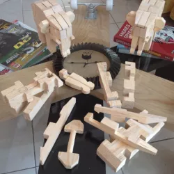 Elephant jigsaw puzzle 3D