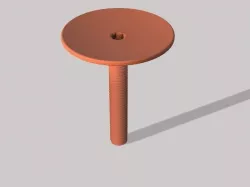 Fancy Bicycle Stem Top Cap (now includes IGES & STEP files)