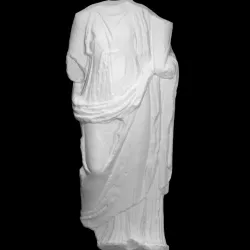 Fortuna holding cornucopia