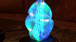 futuristic lamp shade