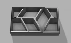Geometric Desk Organizer