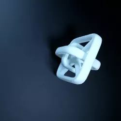 Geometrical pendant Square