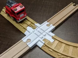 Geotrax-Brio crossing