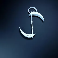 grim reaper key chain.