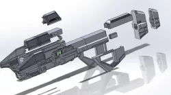 Halo assault rifle