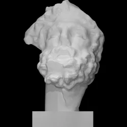Head of a giant, Pergamon altar
