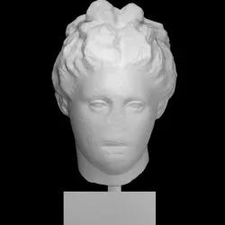 Head of the God Apollo ("Apollo of Antium")