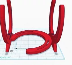 Horse Shoe Wine Rack