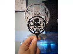 Hydra Hood Ornament (With Magnetic Base)
