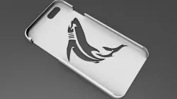 iPhone 6 Basic Case tribal shark