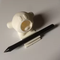 Kirby pen holder