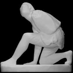 Kneeling Persian