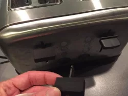 Knob for toaser