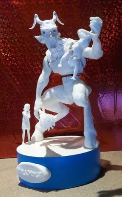 KRAMPUS Halloween/Xmas decoration R/C controlled (WIP)