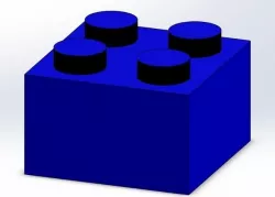 Lego Brick 2x2