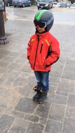 little boy - after ski