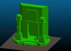 Lone Wolf - Ruins - Game Level Scenery