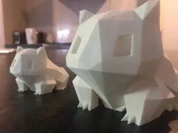 Low Poly Bulbasaur Planter
