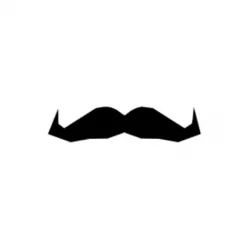 (Low Poly) Movember Logo