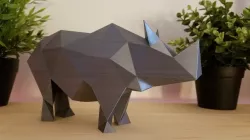 Low Poly Rhino