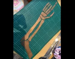 Mad Max - Furiosa War Rig Skeleton Arm