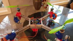 MakeWiths Flying Mongster - Land Air Sea Quadcopter