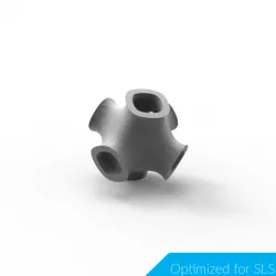 Mathematical Object with 6 openings